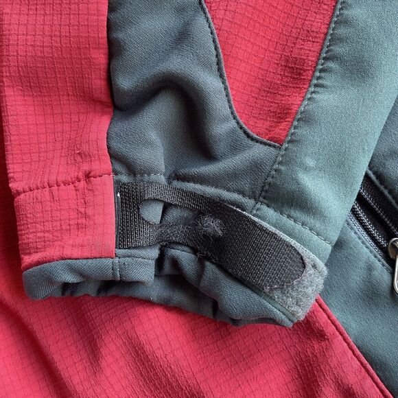 Marmot Jacket Mens Extra Large XL Windstopper Full Zip Red Gray Outdoor Winter - Picture 4 of 14